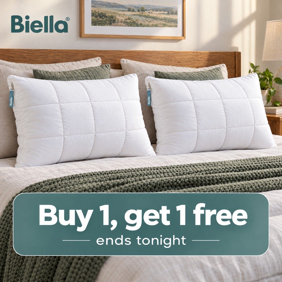 Biella Adjustable Neck Support Pillow