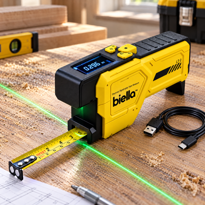 Biella Digital Laser Tape Measure